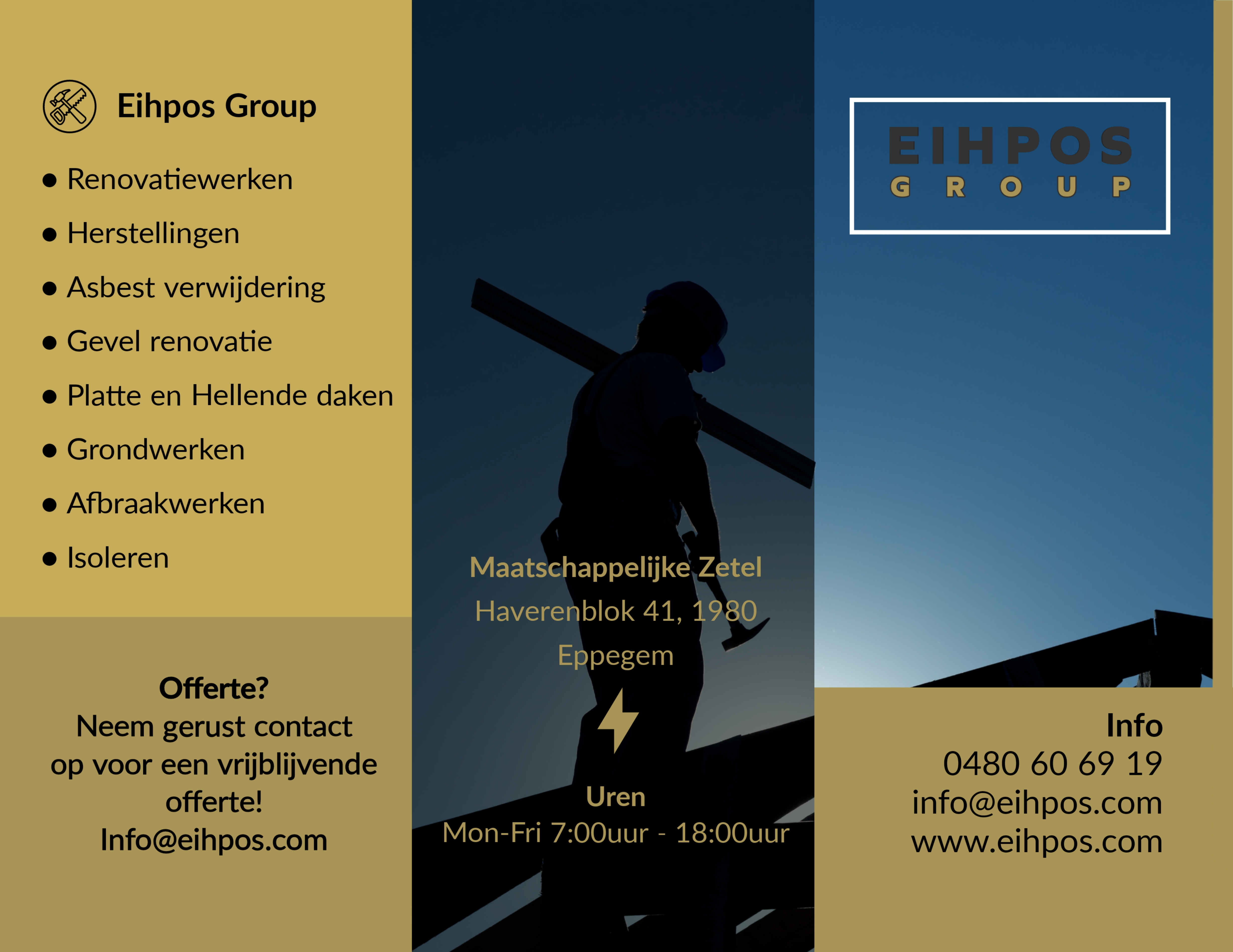 renovatieaannemers Eppegem | EIHPOS Group